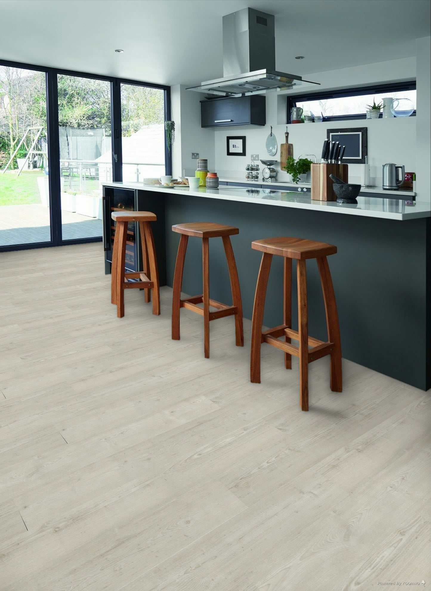 Piso Vinílico LVT 3 mm Lunar WC 38. (Precio por caja) cantidad 3,37 m2