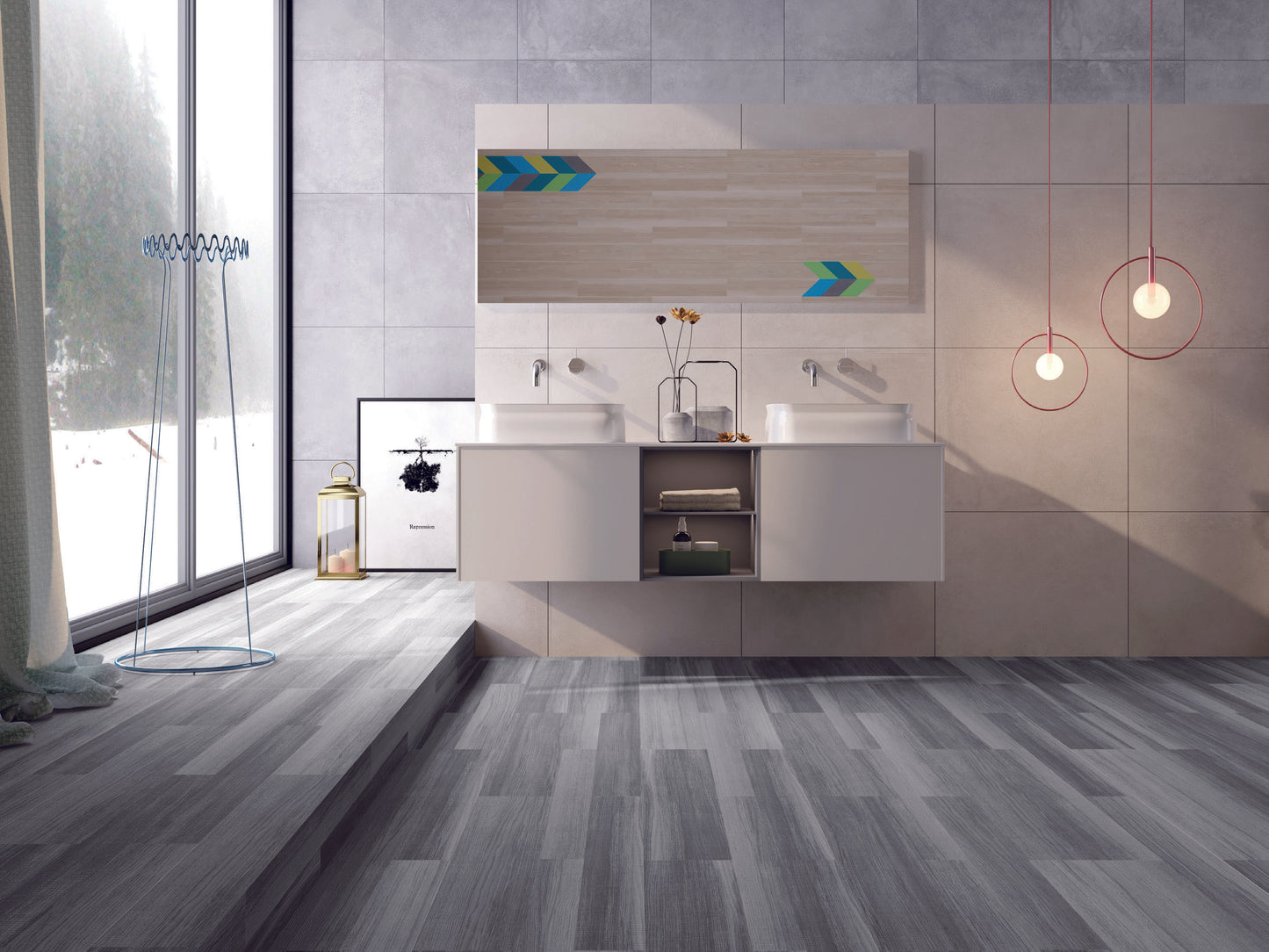 Piso Vinílico LVT 3 mm Degrade WR 15 (Precio por m2)