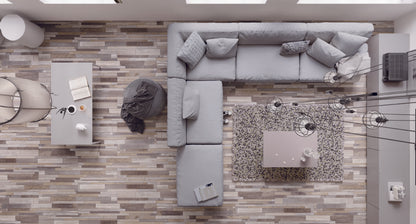 Piso Vinílico LVT 3 mm Tramado Claro WR 25. (Precio por m2)