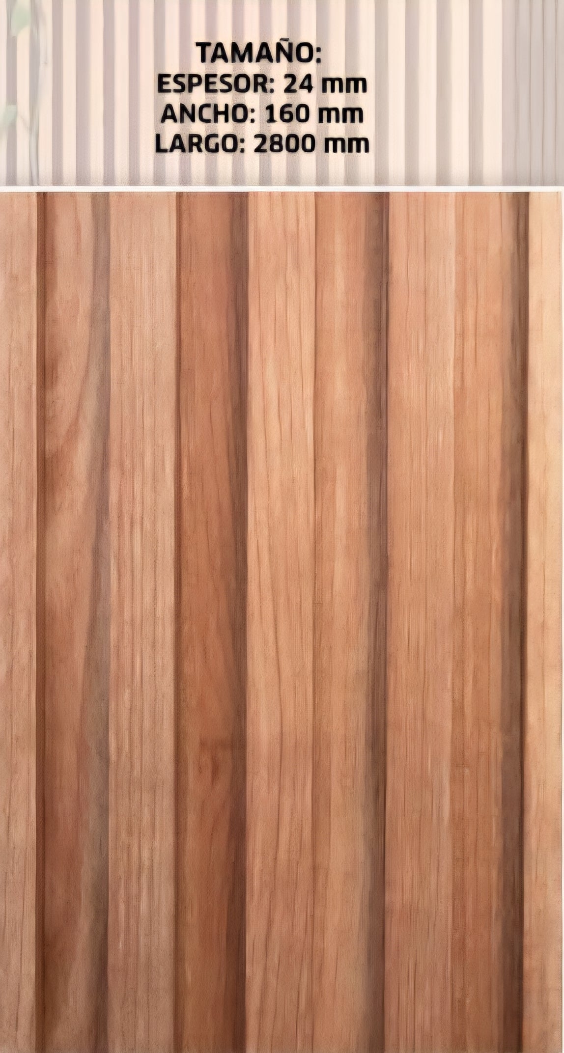 Revestimiento Gea Wall WPC 43 ( Precio por tira )
