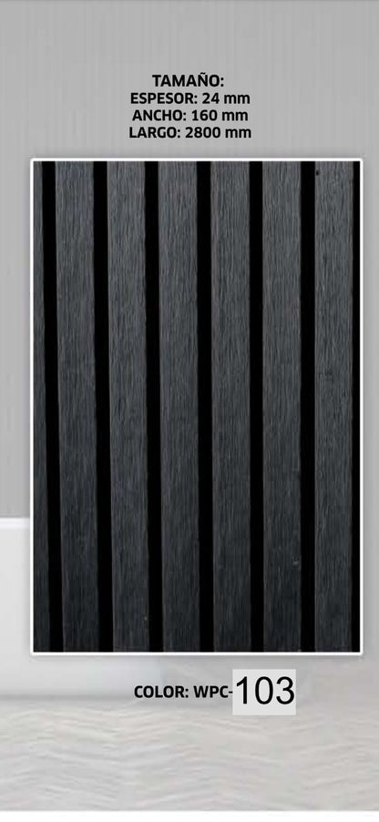 Revestimiento Gea Wall WPC 103 (Precio por tira)